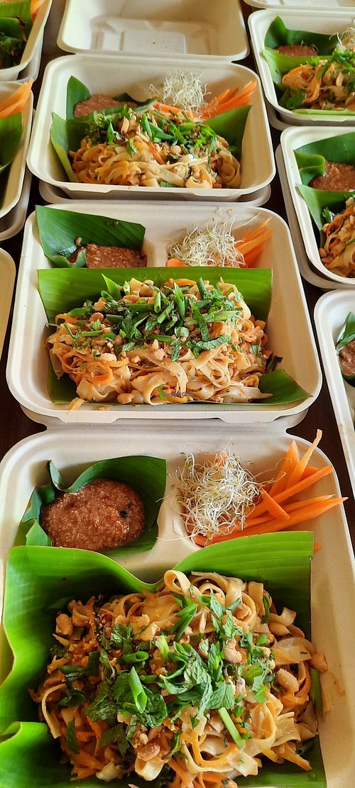 Pad thai at TERA in Moorea