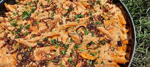 Mac & cheese at TERA in Moorea