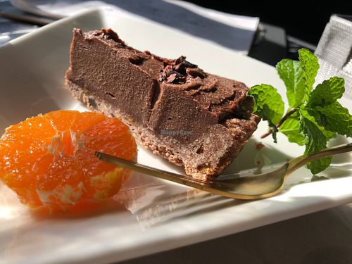 Raw chocolate coconut slice, GF, Vegan at RAW'S - ロースイーツカフェ in Miyazaki