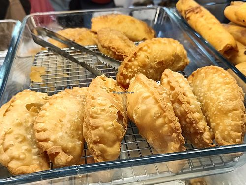 Curry puff at Uniquely Vegetarian 优素 in Central Singapore