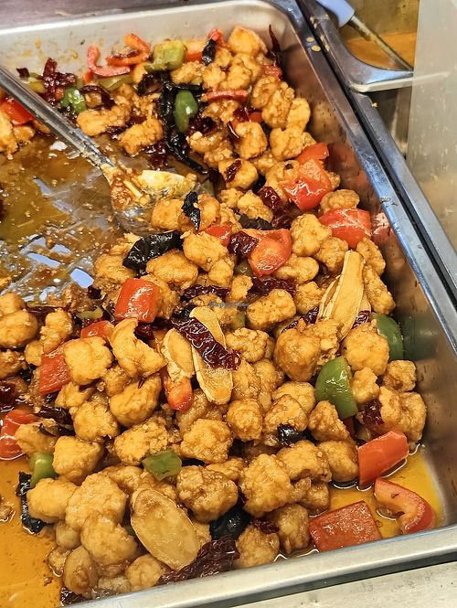 Mock items at Uniquely Vegetarian 优素 in Central Singapore