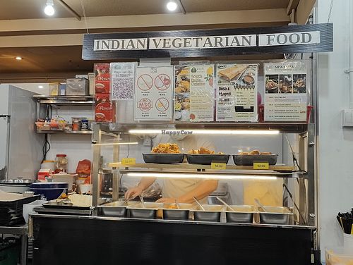 There is a little vegetarian stall in this shop.  at Uniquely Vegetarian 优素 in Central Singapore
