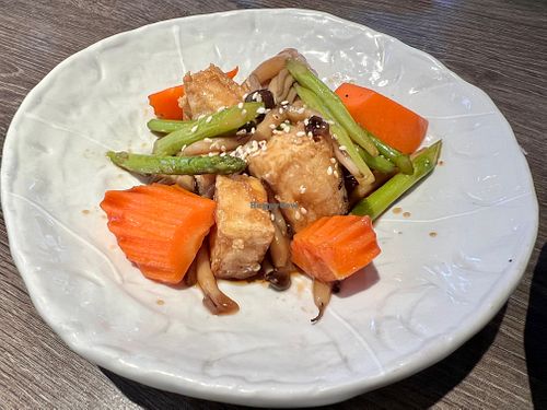 Tofu teriyaki  at Zen - Plearnary Mall in Bangkok