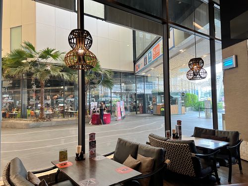 Seating  at Zen - Plearnary Mall in Bangkok