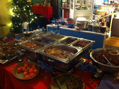 Christmas buffet at Kao's is amazing. at Kao's in Malmo