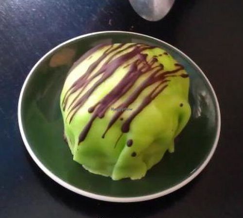 Vegan Swedish Princes Cake at Kao's in Malmo