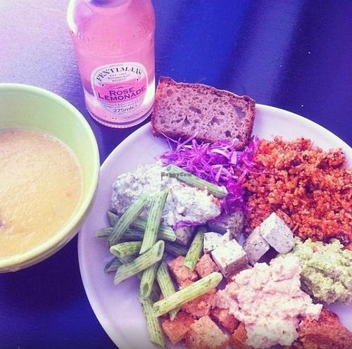 Vegan buffet  at Kao's in Malmo