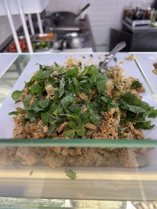 Laab tofu  at Talalaks  in Bangkok