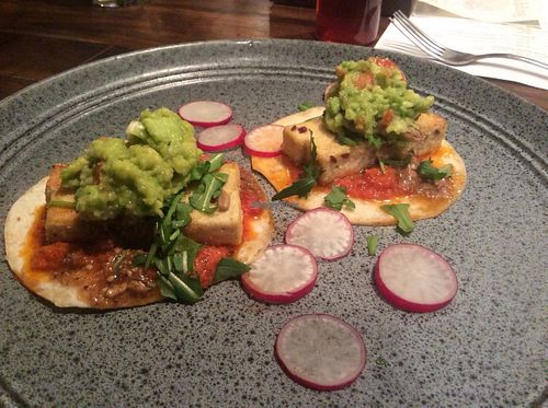 The green punk a special that is indeed rather special. at VegANGELov  in Belgrade