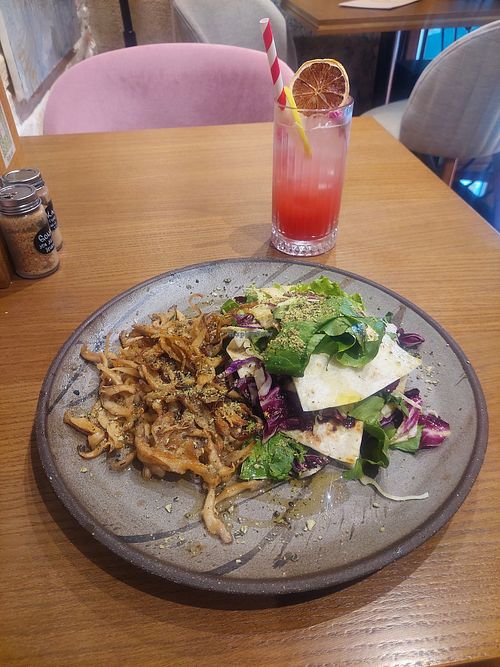 Stripor dish at VegANGELov  in Belgrade