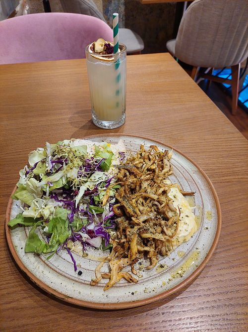 Stripor dish at VegANGELov  in Belgrade