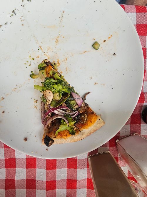 Almost forgot the photo! at Roma Pizzaria in Funchal