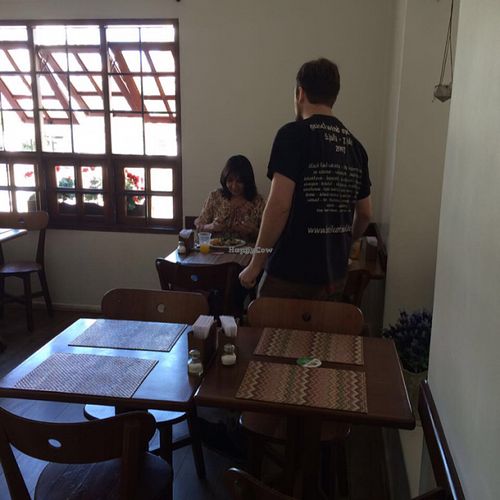 Upstairs at Lagoa Tropical in Sao Paulo