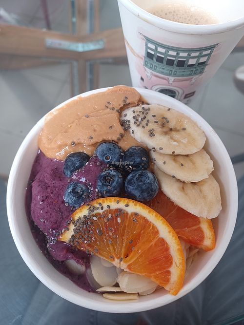 Smoothie bowl 💖 #Veganuary at Java in Naxxar