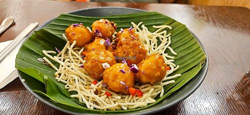 fish balls at LN Fortunate Coffee in Shanghai