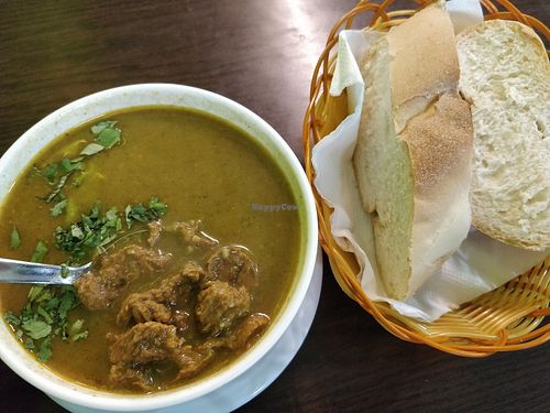 Mutton soup on last 2nd day at Gokul Vegetarian Restaurant - Fortune Centre in Central Singapore