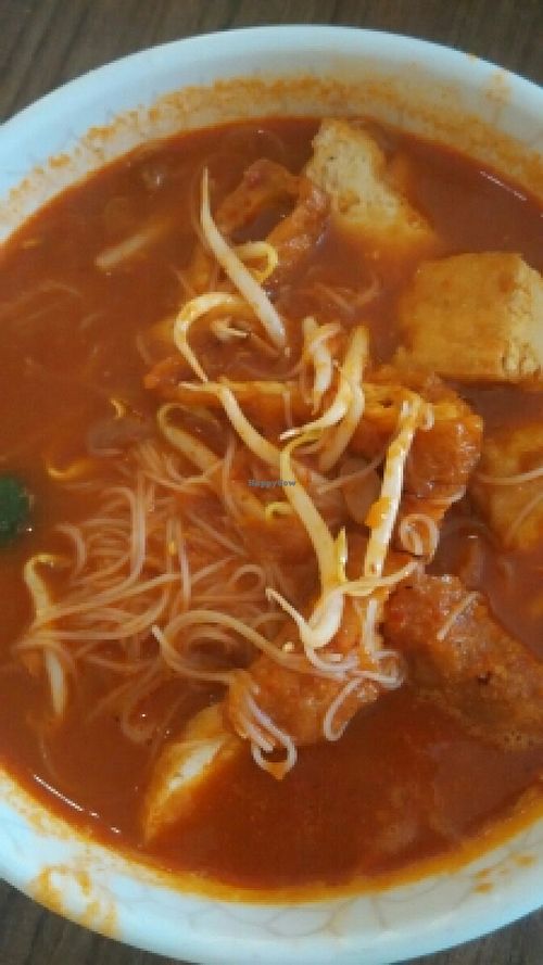 Mee Siam at Gokul Vegetarian Restaurant - Fortune Centre in Central Singapore