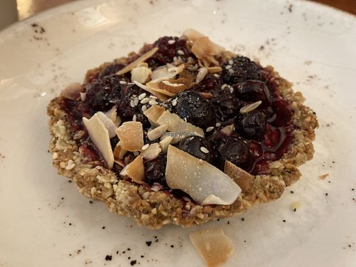 Vegan "tartaleta”  at El Huerto in Santiago