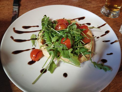 Tarte fine aux légumes at Utopia in Bordeaux