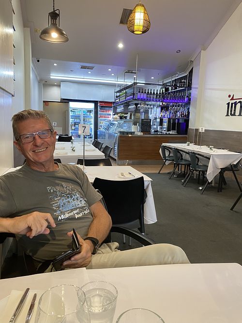 Nice atmosphere! Seating inside and out   at Indian Taste Makers in Mildura