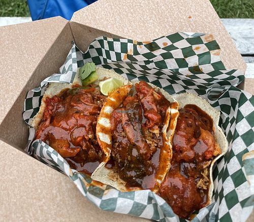 The Korean Tacos   at Happy Taco in Toronto