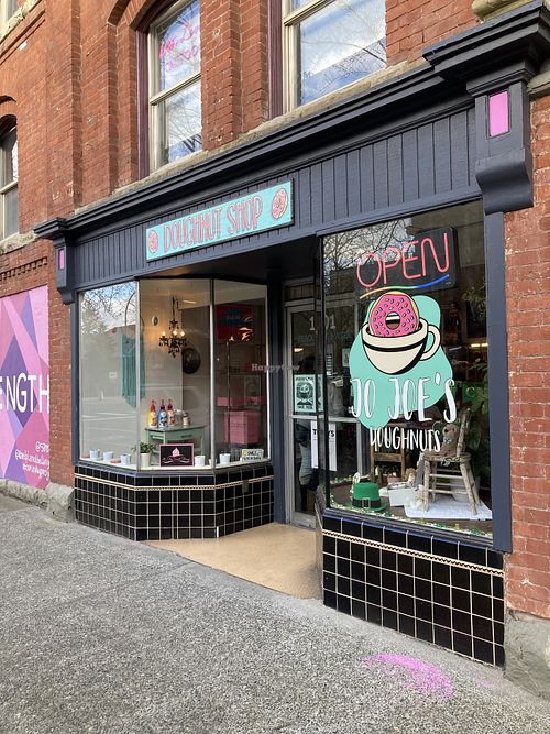 CLOSED Jo Joe’s Doughnuts Bellingham Washington Bakery HappyCow