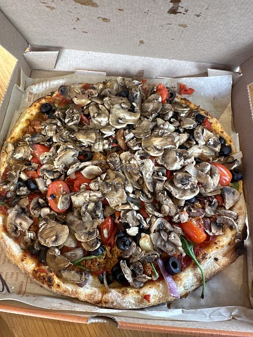 Mushroom lovers  at Blaze Pizza in Rowlett