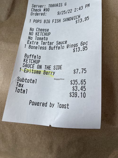 Prices   at Can't Believe It's Not Meat - Chicago Ave in Chicago