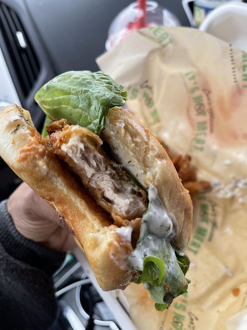 Pop’s Fish Sandwich   at Can't Believe It's Not Meat - Chicago Ave in Chicago