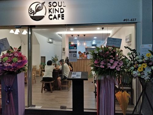 Café was full house on day 1 at Soul Kind Cafe in West Singapore