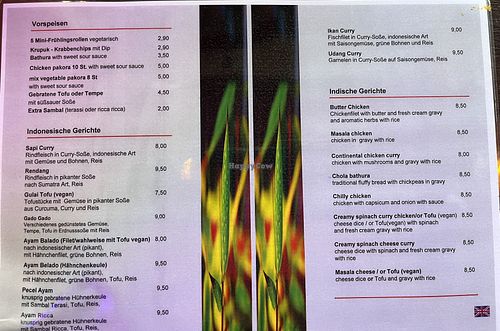 Ajam balado with tofu is NOT vegan  at Mabuhay  in Berlin