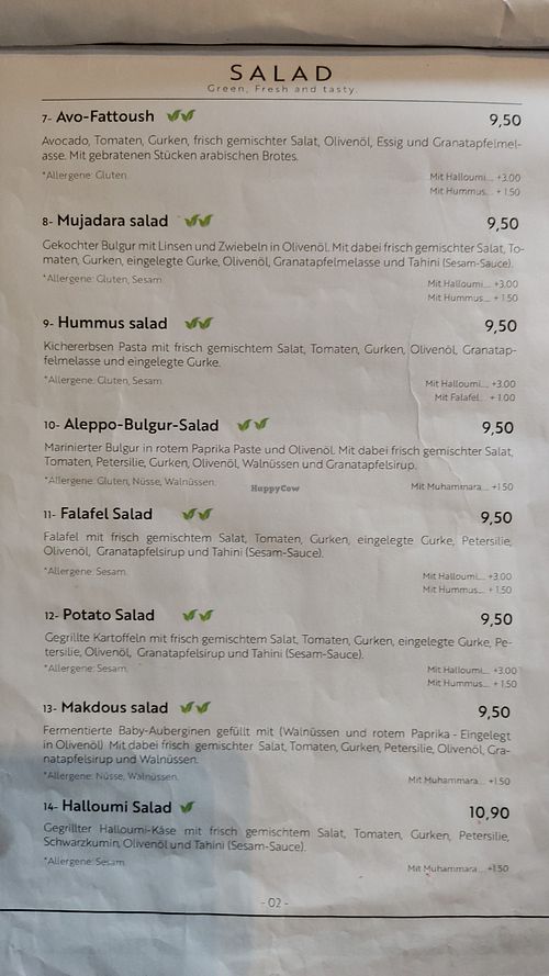 Salad at HIMMEL 8 in Berlin