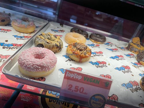 vegan donuts  at TopTop Donuts in Cologne