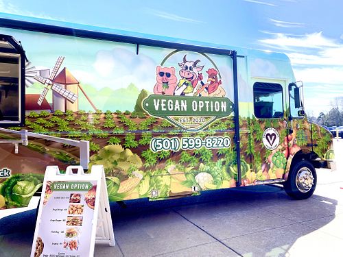 food truck #Veganuary at Vegan Options in Sherwood