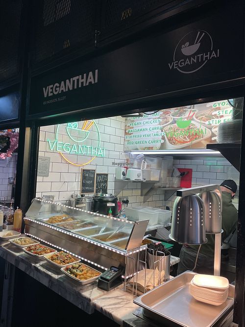 The stall in the asian alley  at Vegan Thai Food - Food Stall in North West London