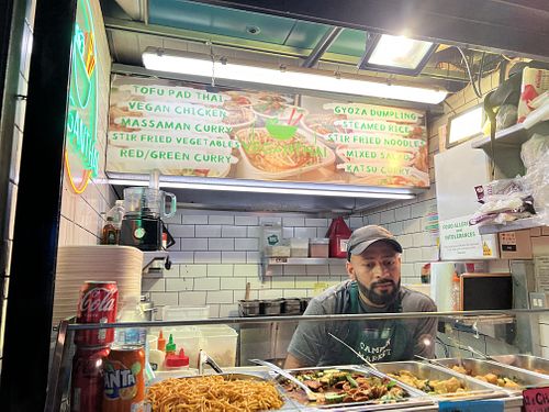   at Vegan Thai Food - Food Stall in North West London