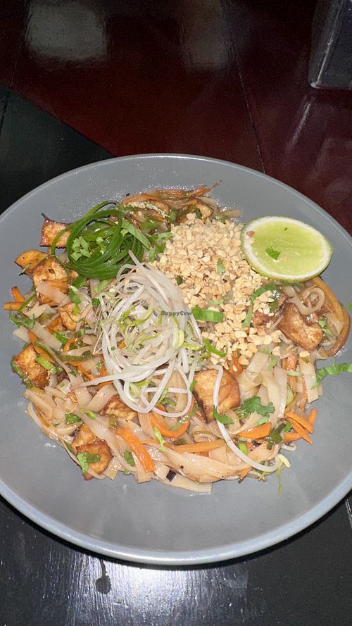 Pad Thai- recommend   at Soberanos Brewers in San Jose