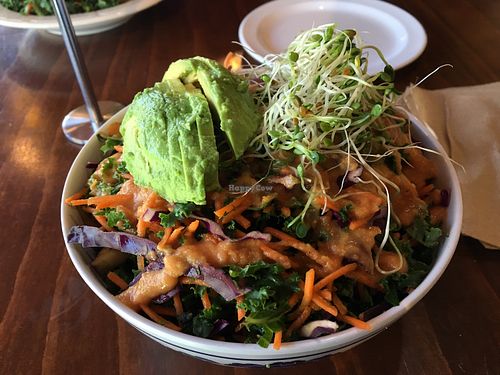 Build your own bowl at Chaco Canyon Organic Cafe - West in Seattle