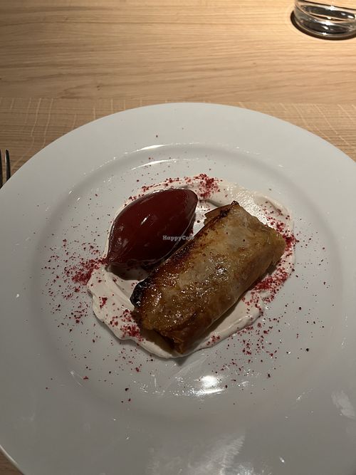 Apfelstrudel  at Hotel Arnica in Scuol