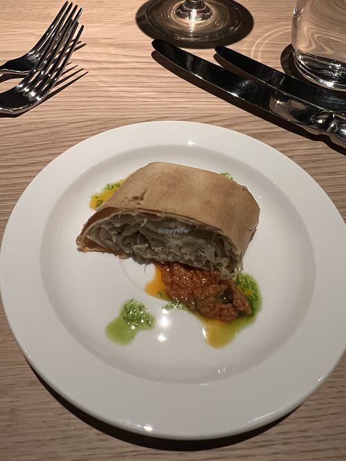 Kohlstrudel at Hotel Arnica in Scuol