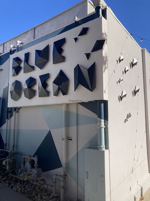 Signage  at Blue Ocean in Carlsbad