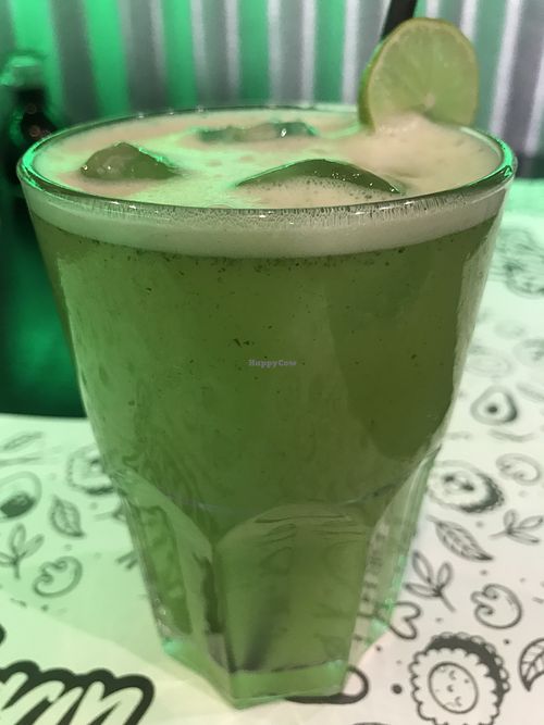Mint lemonade  at Vegan Street Bar - Yasai Bar in Santiago