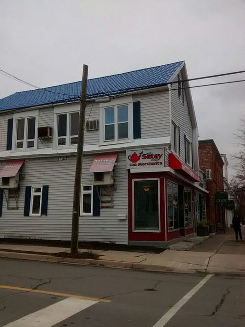 Outside at Red Satay Grill in Moncton