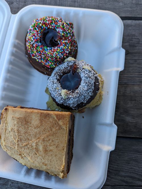 Vegan baked goods at BAKED Gluten Free in Moonah