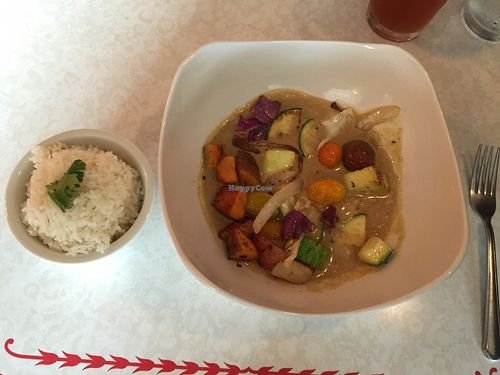 Vegtable Curry  at Fiction Kitchen in Raleigh