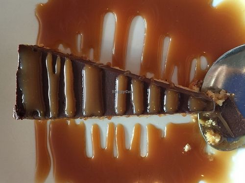 Chocolate Ganache Pie at Fiction Kitchen in Raleigh