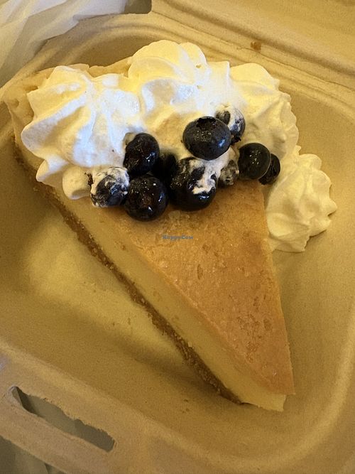 Lemon Blueberry Cheesecake   at Fiction Kitchen in Raleigh