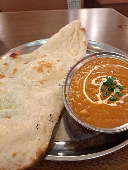 Chana masala and dosa at Kasthamandap Shuri in Naha