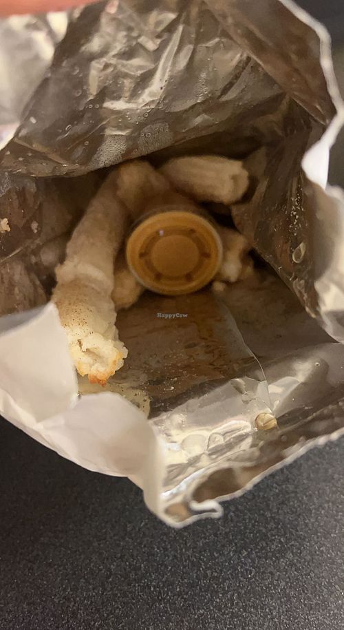Selfish churros with dulce de leche dip   at Brazilian Fun Foods - Maybe closed in Tampa