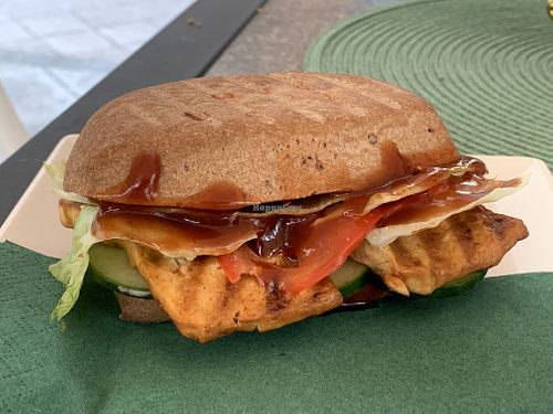 Tofu sandwich   at herBar in Budapest